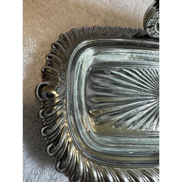 Irvinwear Vintage 1970’s silver plated butter dish. - Picture 2 of 8